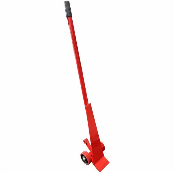 Pake Handling Tools Pry Lever Bar With Rear Foot Bar, Steel, 5000 lb. Cap, 5' Length, 60 in PAKPLBS5